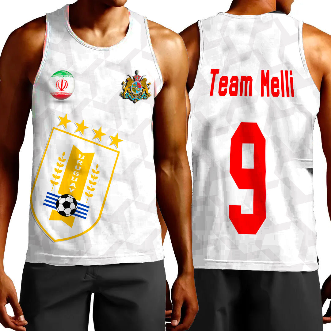 Clothing Custom Iran Soccer Style Tank Top