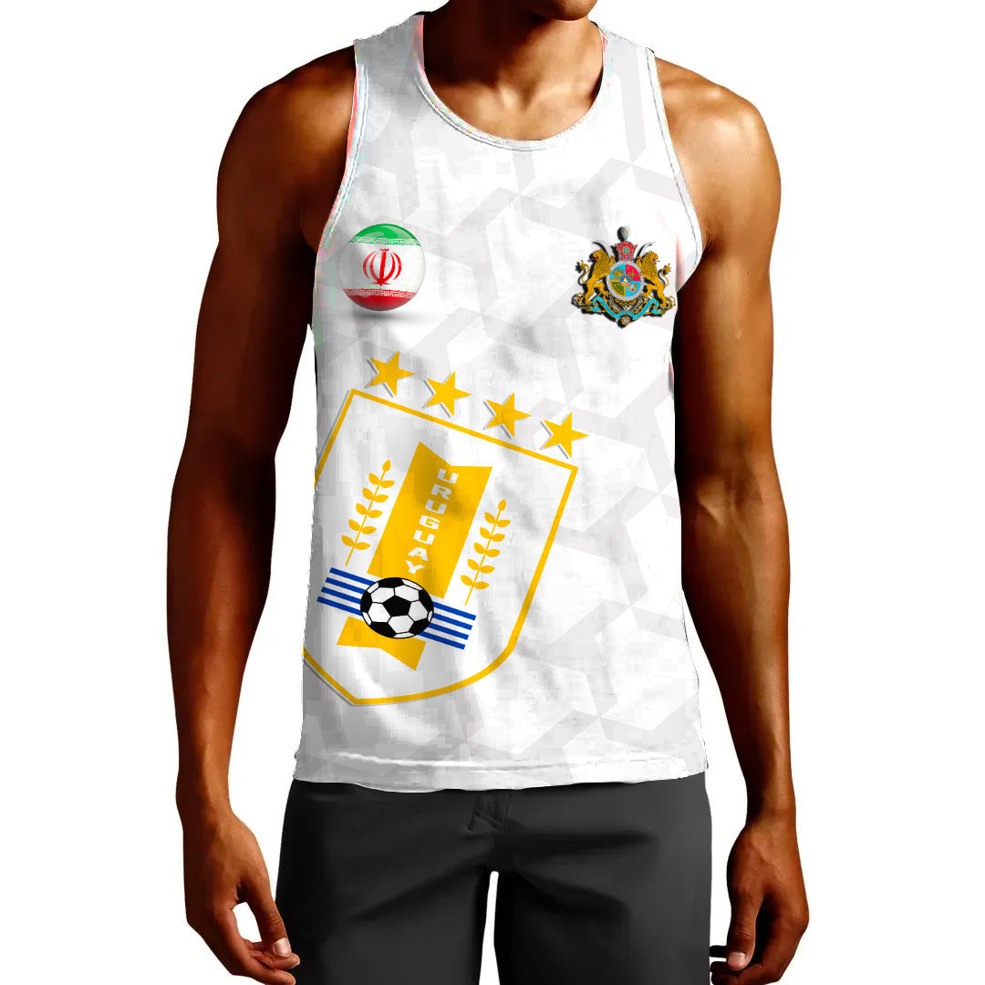 Clothing Custom Iran Soccer Style Tank Top