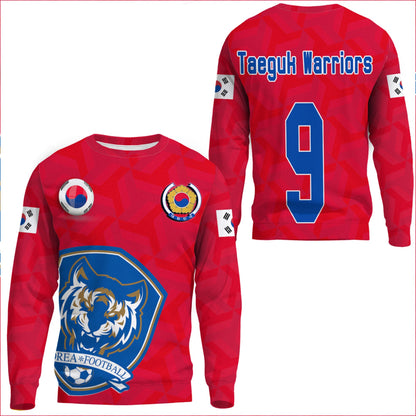 Clothing Custom Korea Soccer Style Sweatshirts