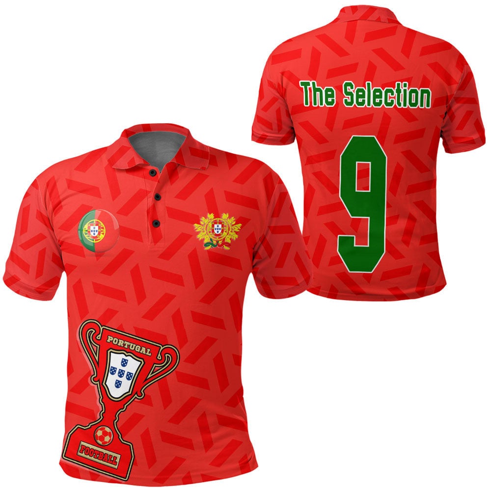 Clothing Custom Portugal Soccer Style Polo Shirts
