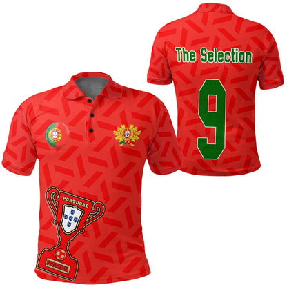 Clothing Custom Portugal Soccer Style Polo Shirts