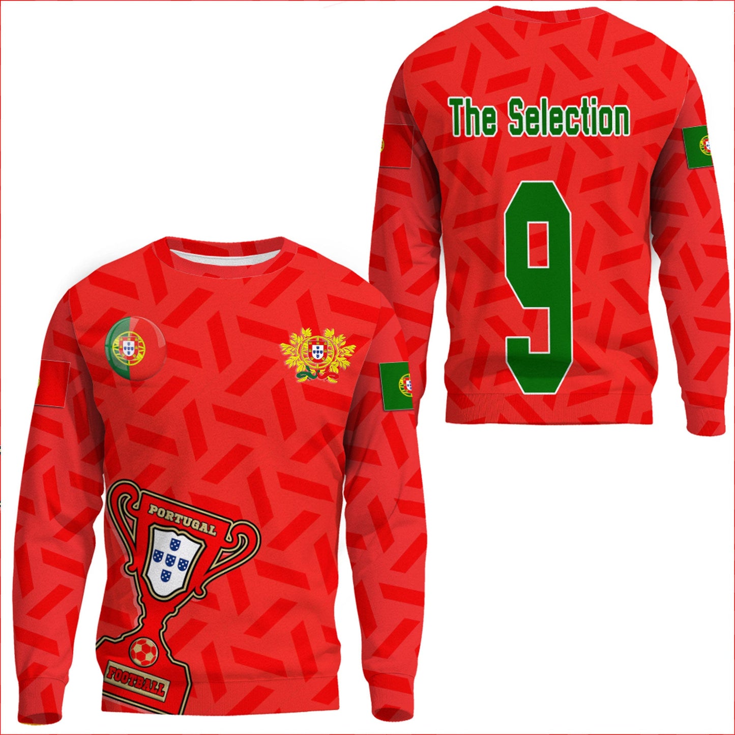 Clothing Custom Portugal Soccer Style Sweatshirts