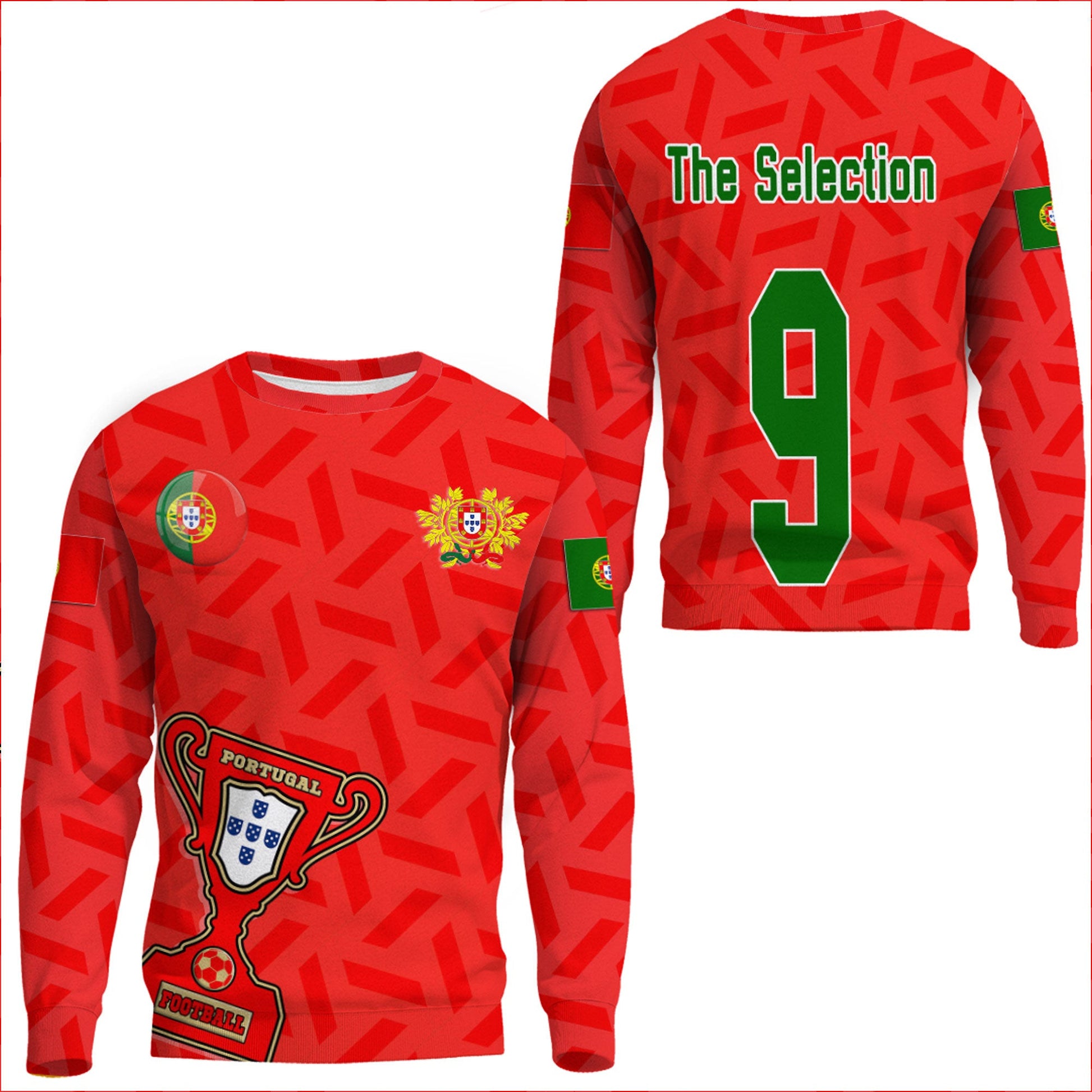 Clothing Custom Portugal Soccer Style Sweatshirts
