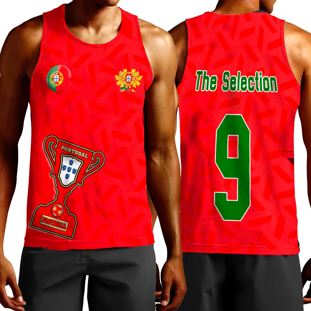 Clothing Custom Portugal Soccer Style Tank Top