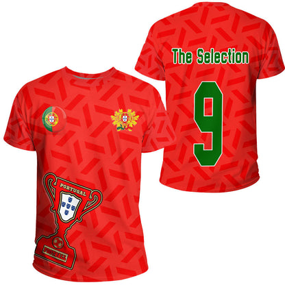 Clothing Custom Portugal Soccer Style T Shirt