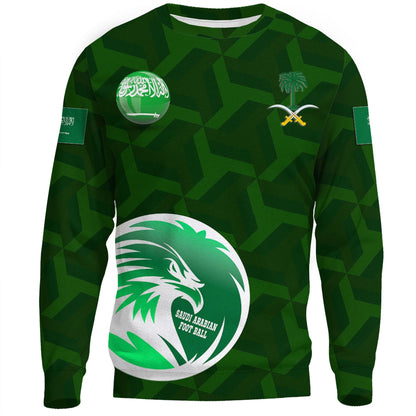 Clothing Custom Saudi Arabia Soccer Style Sweatshirts