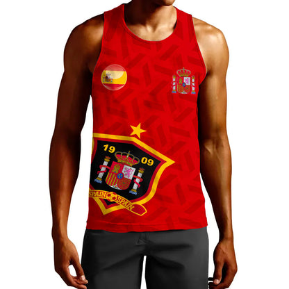 Clothing Custom La Roja Soccer Style Tank Top