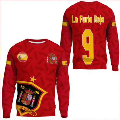 Clothing Custom La Roja Soccer Style Sweatshirts