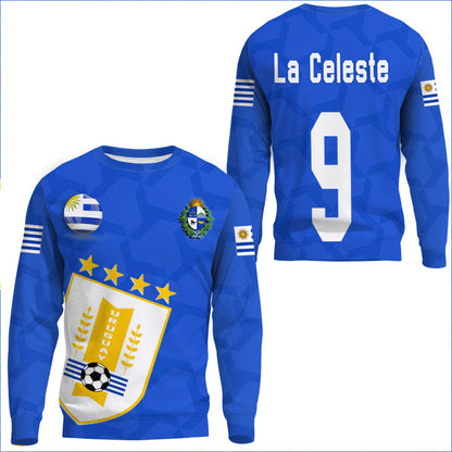 Clothing Custom Uruguay Soccer Style Sweatshirts