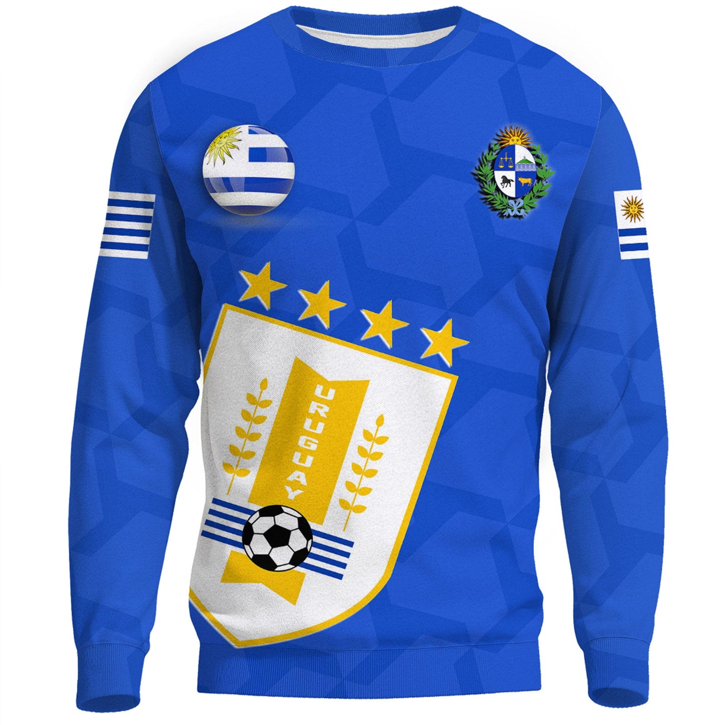 Clothing Custom Uruguay Soccer Style Sweatshirts