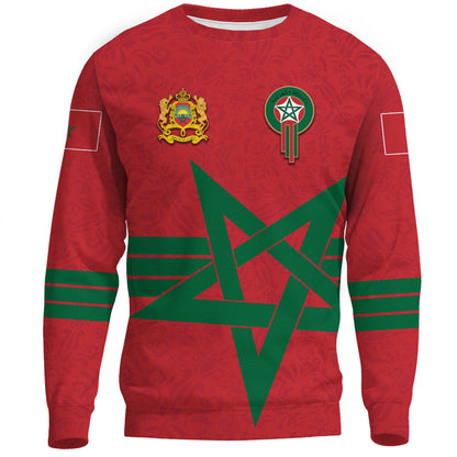 Clothing Morocco Soccer Style Sweatshirts