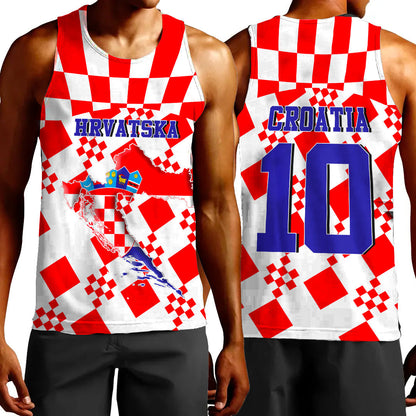 Clothing Croatia Football Tank Top