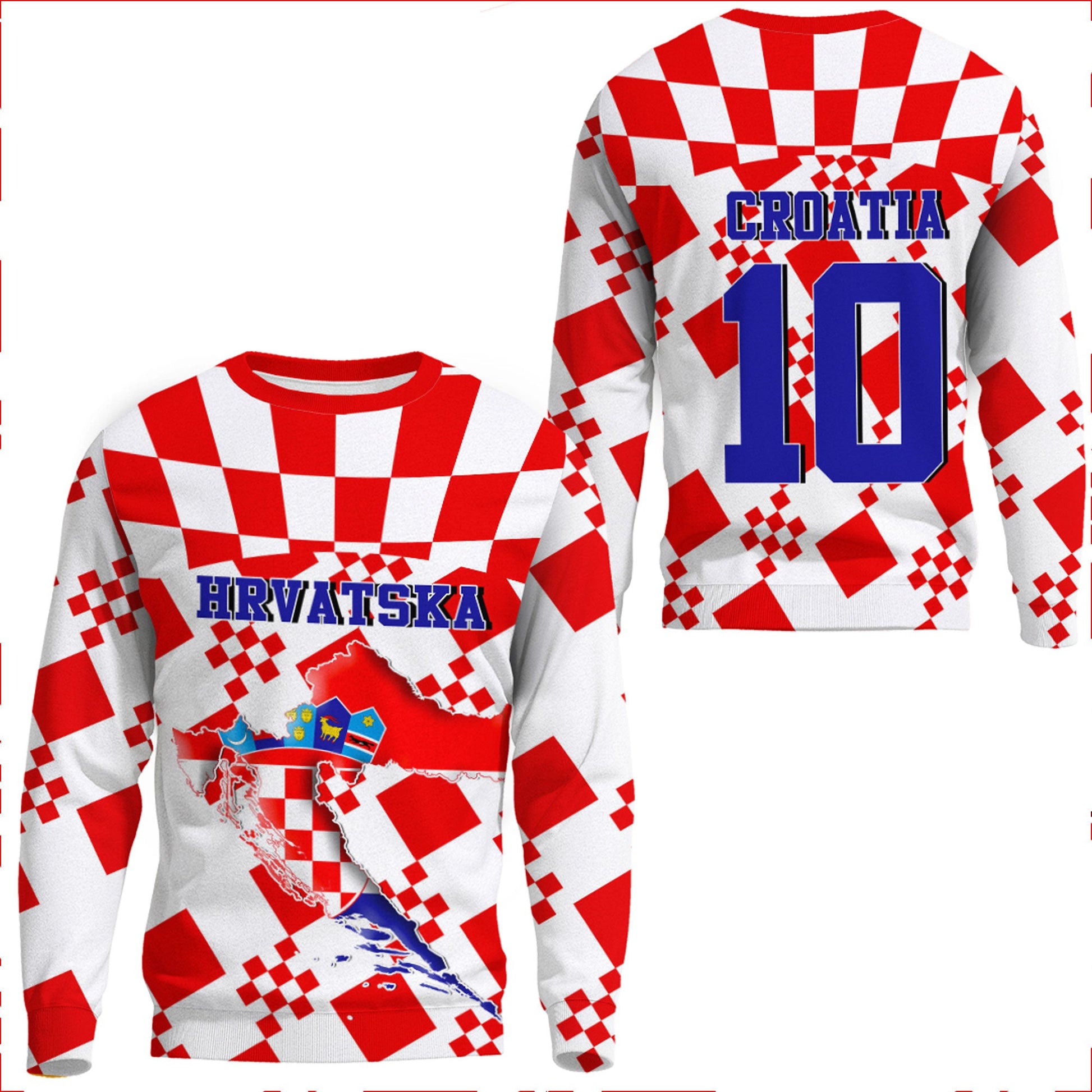 Clothing Croatia Football Sweatshirts
