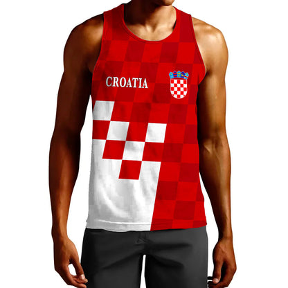 Clothing Croatia Hrvatska Tank Top