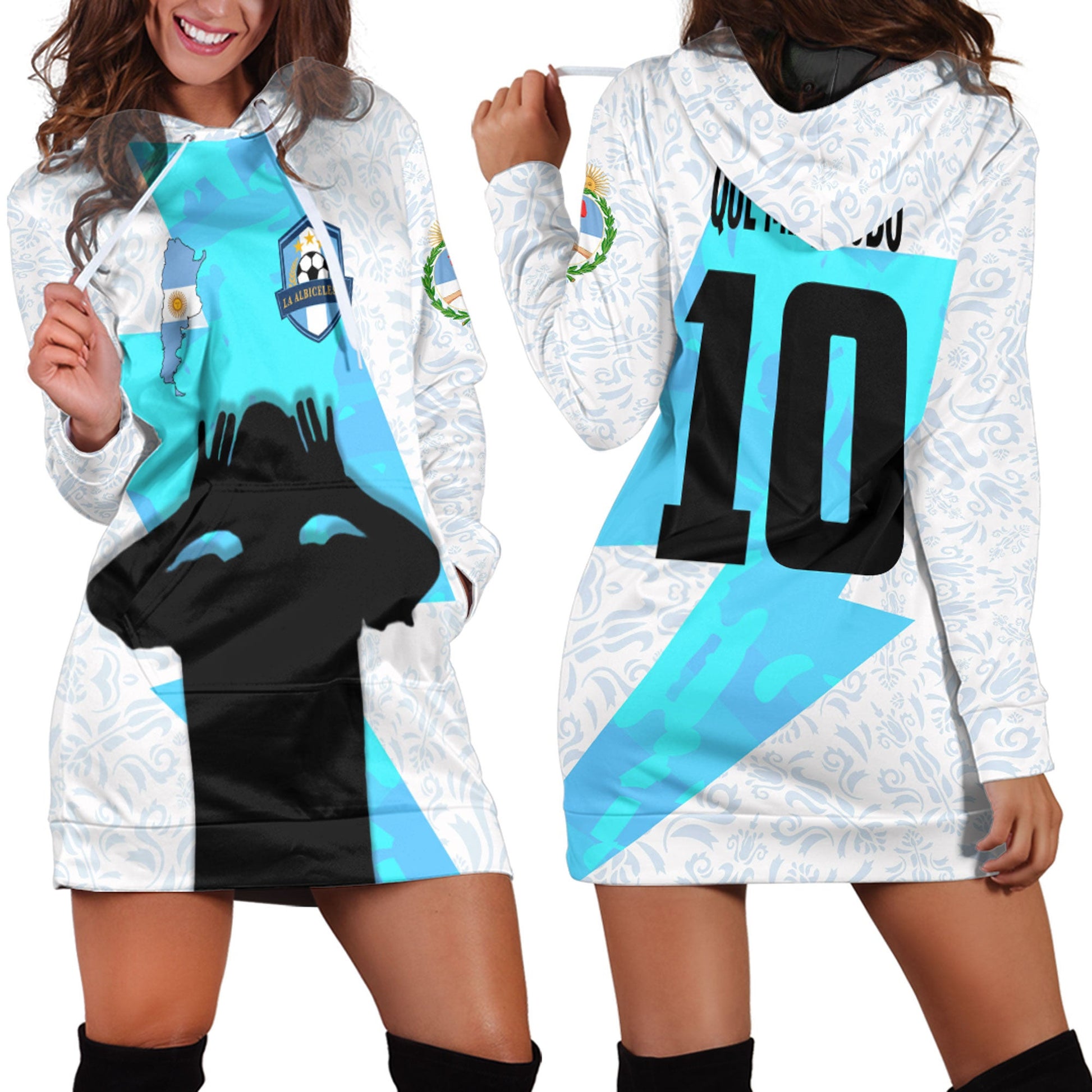 Clothing Argentina New Sport Style Hoodie Dress