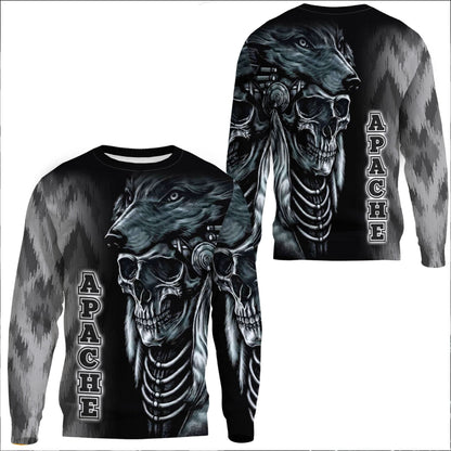 Clothing Apache Warrior and Wolf Sweatshirts