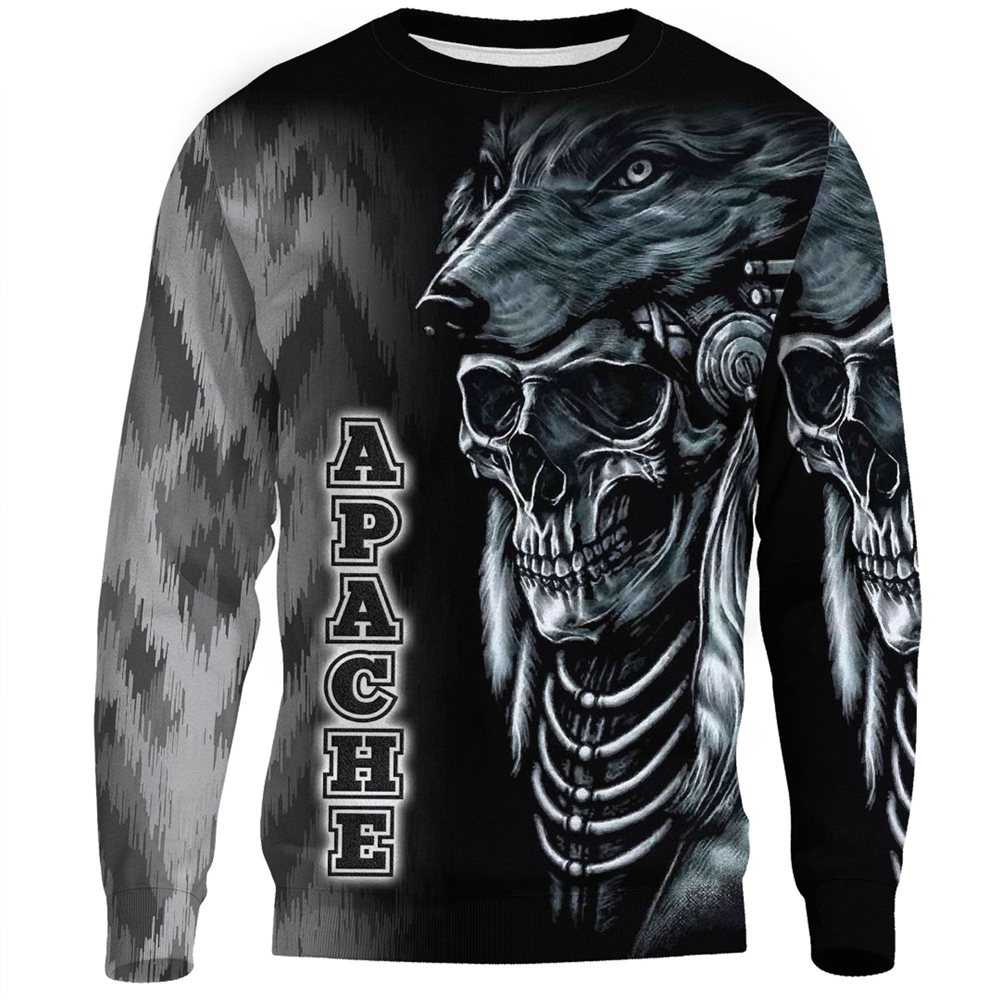 Clothing Apache Warrior and Wolf Sweatshirts