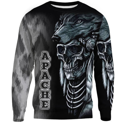 Clothing Apache Warrior and Wolf Sweatshirts