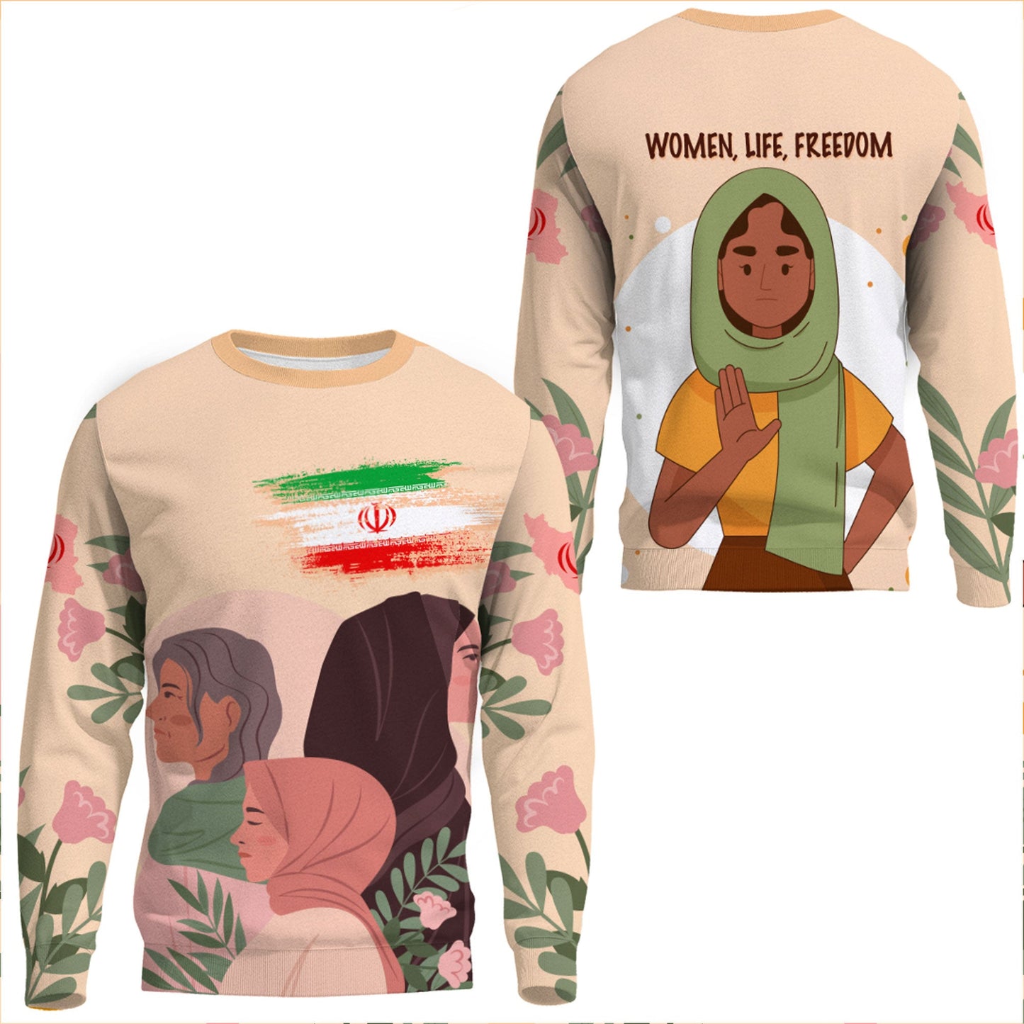 Clothing Iran Women Life Freedom Sweatshirts