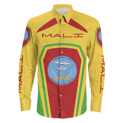 Clothing Mali Formula One Long Sleeve Button Shirt