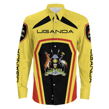 Clothing Uganda Formula One Long Sleeve Button Shirt