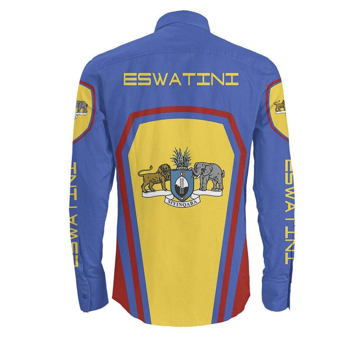 Clothing Eswatini Formula One Long Sleeve Button Shirt