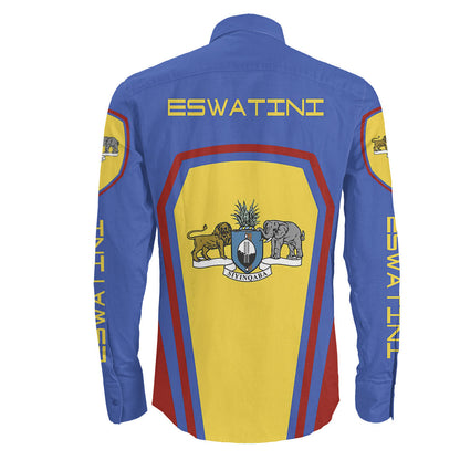 Clothing Eswatini Formula One Long Sleeve Button Shirt