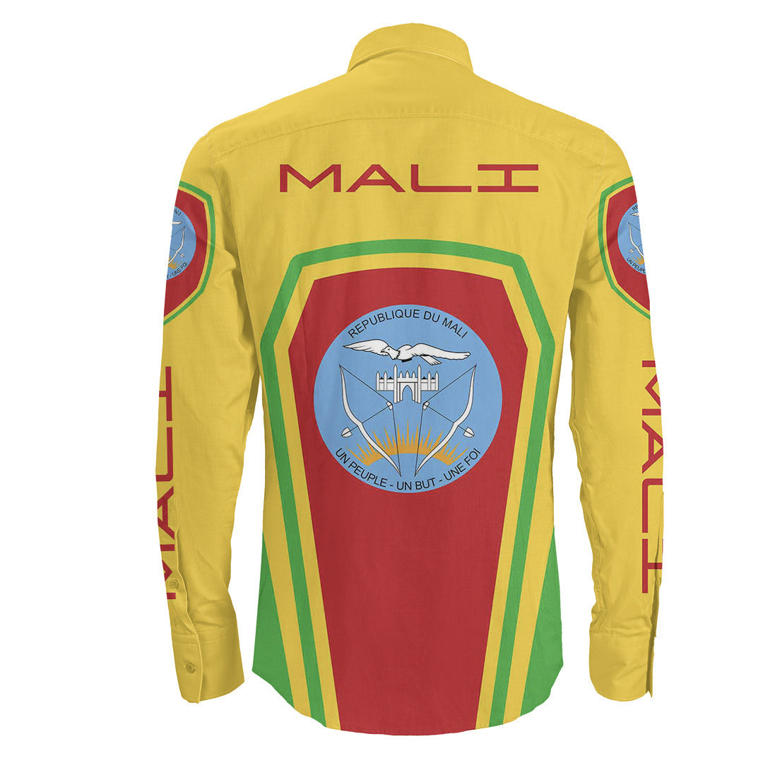 Clothing Mali Formula One Long Sleeve Button Shirt