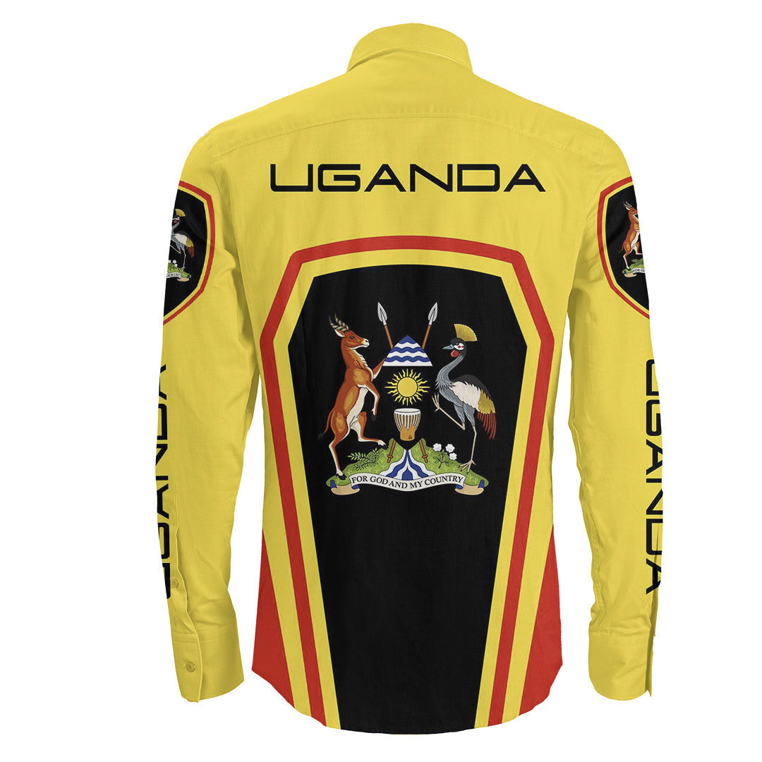 Clothing Uganda Formula One Long Sleeve Button Shirt