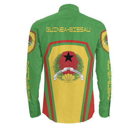 Clothing Guinea Bissau Formula One Long Sleeve Button Shirt