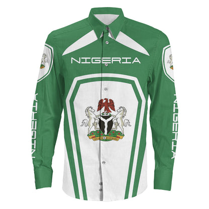 Clothing Nigeria Formula One Long Sleeve Button Shirt
