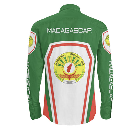 Clothing Madagascar Formula One Long Sleeve Button Shirt