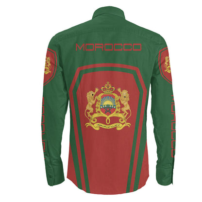 Clothing Morocco Formula One Long Sleeve Button Shirt