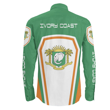 Clothing Ivory Coast Formula One Long Sleeve Button Shirt
