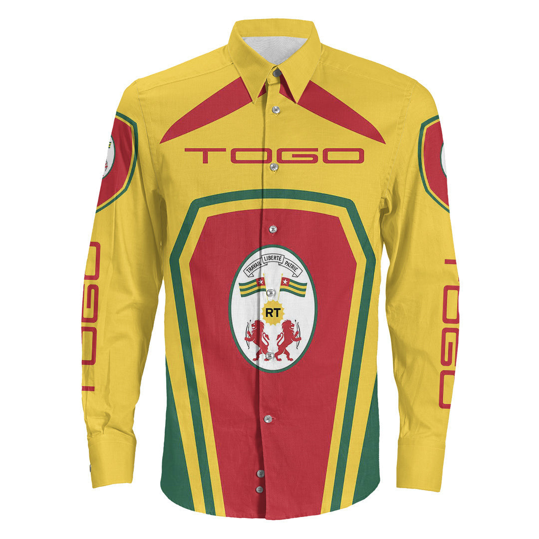 Clothing Togo Formula One Long Sleeve Button Shirt