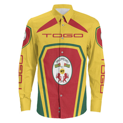 Clothing Togo Formula One Long Sleeve Button Shirt