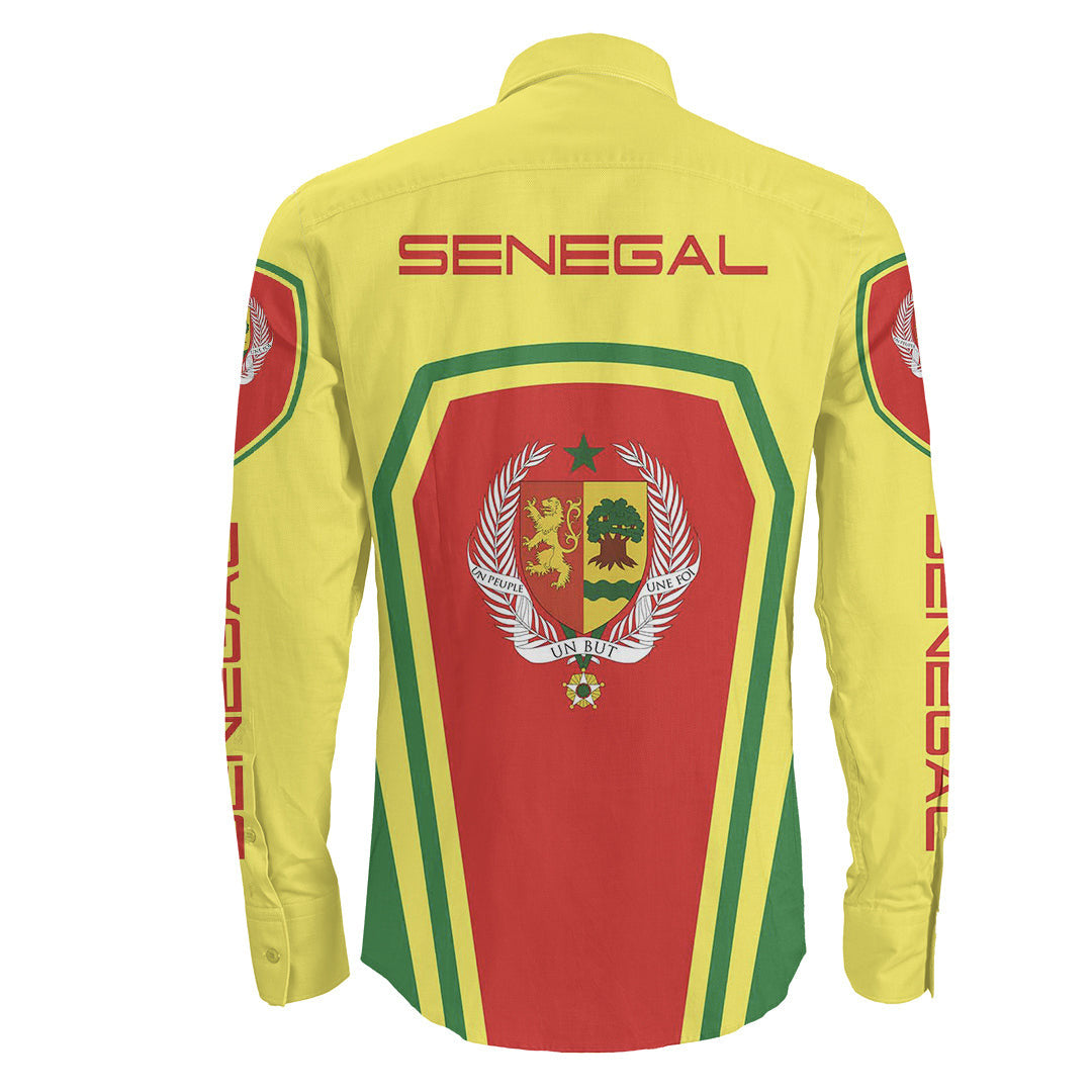 Clothing Senegal Formula One Long Sleeve Button Shirt