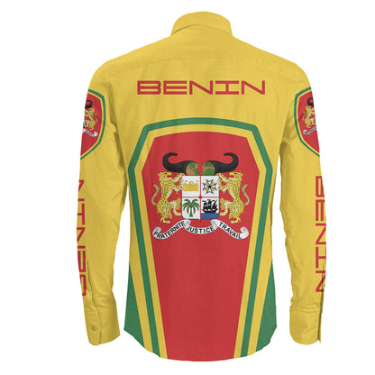 Clothing Benin Formula One Long Sleeve Button Shirt