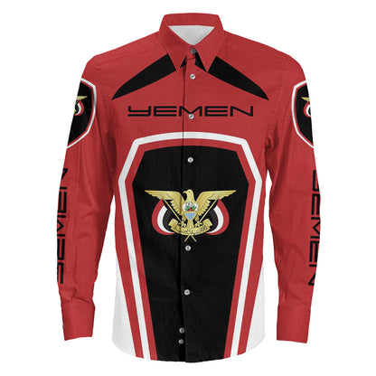 Clothing Yemen Formula One Long Sleeve Button Shirt