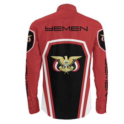Clothing Yemen Formula One Long Sleeve Button Shirt