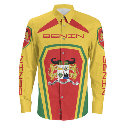 Clothing Benin Formula One Long Sleeve Button Shirt