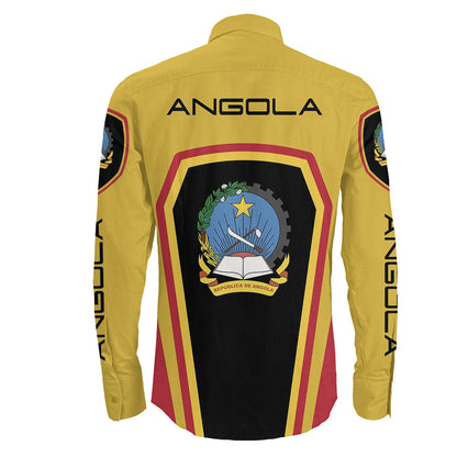 Clothing Angola Formula One Long Sleeve Button Shirt