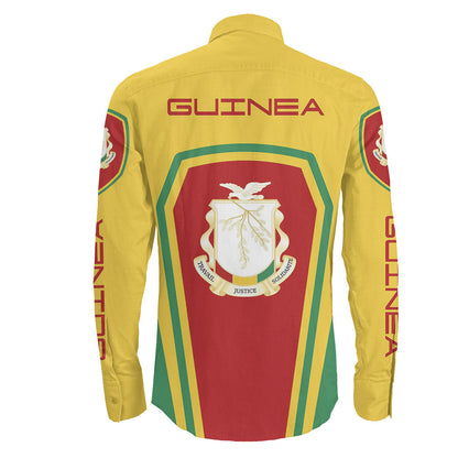 Clothing Guinea Formula One Long Sleeve Button Shirt