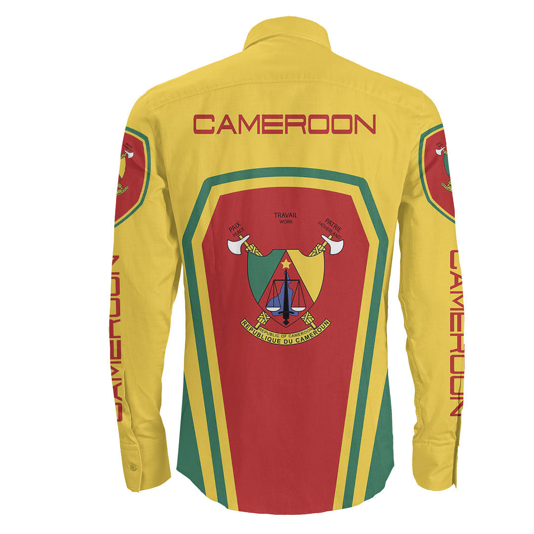 Clothing Cameroon Formula One Long Sleeve Button Shirt
