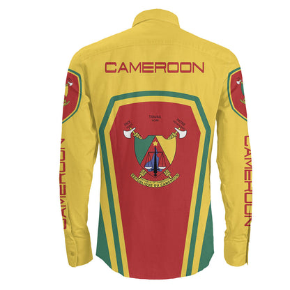Clothing Cameroon Formula One Long Sleeve Button Shirt
