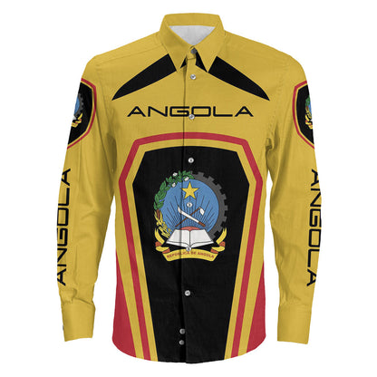 Clothing Angola Formula One Long Sleeve Button Shirt