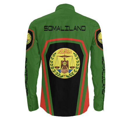 Clothing Somaliland Formula One Long Sleeve Button Shirt