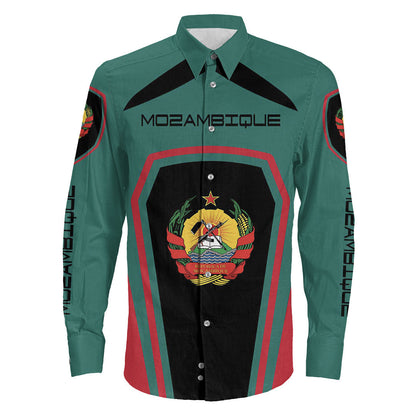 Clothing Mozambique Formula One Long Sleeve Button Shirt