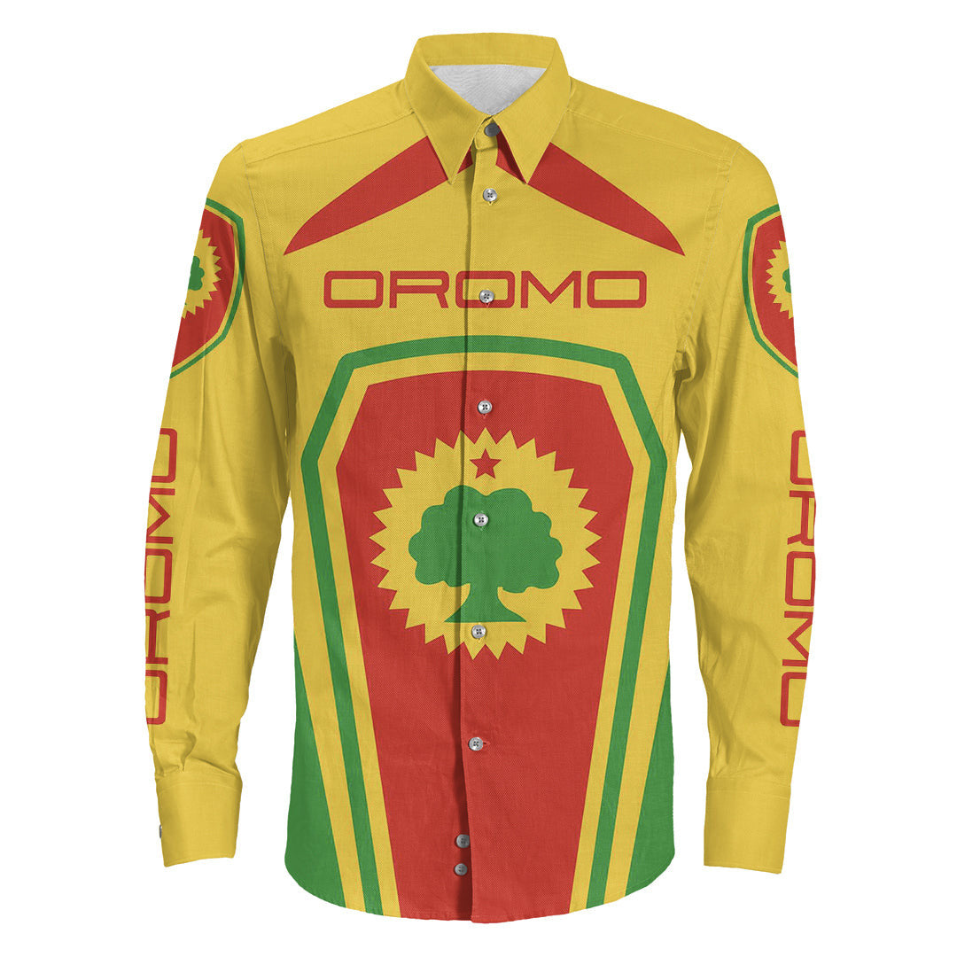 Clothing Oromo Formula One Long Sleeve Button Shirt