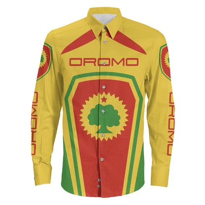 Clothing Oromo Formula One Long Sleeve Button Shirt